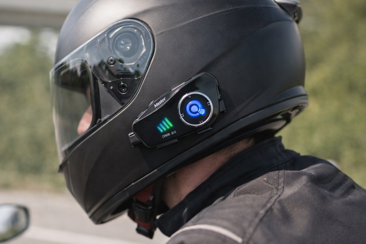Intercomunicador de moto con camara